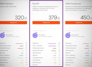 Кино вип на Ростелекоме