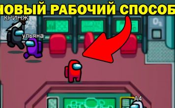 Невидимый ник в Among Us