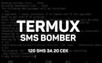 СМС бомбер бесплатно на телефон через Termux