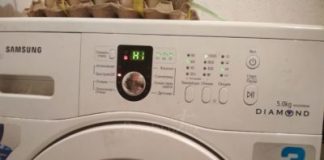 Стиральная машина самсунг ошибка h1