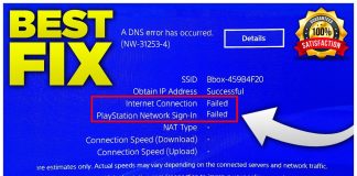 PS4 произошла ошибка Dns NW-31253-4 и NW-31254-5