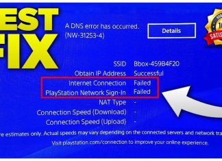 PS4 произошла ошибка Dns NW-31253-4 и NW-31254-5