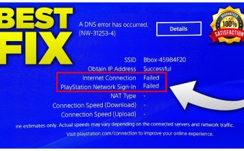 PS4 произошла ошибка Dns NW-31253-4 и NW-31254-5