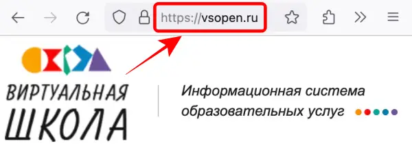 Перейдите на официальный сайт системы https://vsopen.ru.
