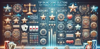 ТОПовые подборки онлайн казино: главные принципы формирования