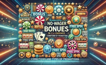 Бонусы без вейджера в казино: условия начисления и виды промо акций
